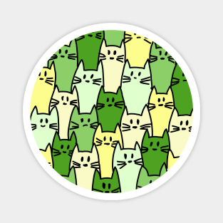 Army of cats Magnet